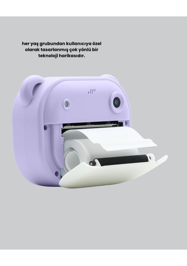 18 Efektli Şipşak Kamera Oyunlu, Müzik Çalarlı Ve Anında Baskı Özellikli