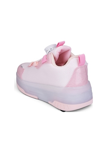 Nstil Unisex Çocuk Spor Ayakkabı Akıllı Bağcıklı Çıkarılabilen Patenli Işıklı Rahat Sneaker 030 Pembe Nstil Unisex Çocuk Spor Ayakkabı Akıllı Bağcıklı Çıkarılabilen Patenli Işıklı Rahat Sneaker 030 Pembe