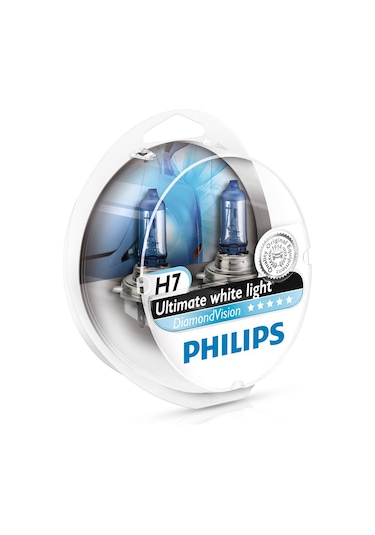 Philips Diamond Vision H7 12972DVS2 Ampul Beyaz