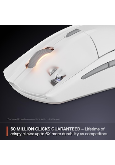 Steelseries Rival 3 Wireless Gen 2 Gaming Mouse - 2.4ghz Ve Bluetooth Bağlantı - Beyaz Rival 3