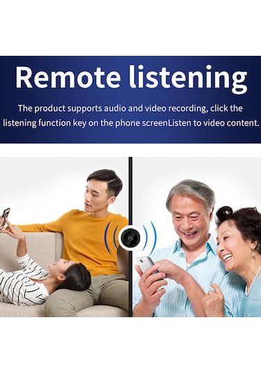 Mini Wifi Kamera A9 Mini Kamera App Uzaktan İzleme Ev Güvenliği 1080p Kamera Ir Kablosuz Kamera Gece Görüşü Ve Hareket Algılama İle İç Mekan Ve Dış Mekan İçin