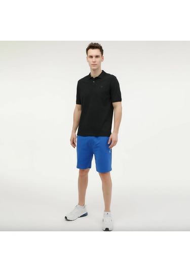 Lumberjack 5M MB CT953 POLO T SH 5FX Erkek  Siyah Tişört