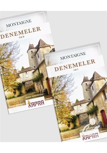 Denemeler 2 Cilt / Michel De Montaigne