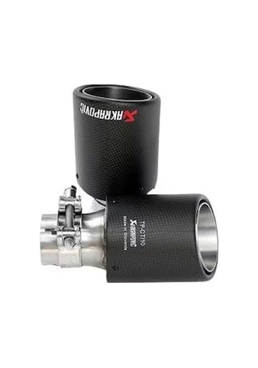 Akrapoviç Akrapoviç Egzoz Ucu Karbon Model Kapalı 100mm Adet