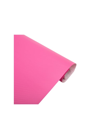 Pembe Karbon Kaplama Folyosu 127 cm x 100 cm
