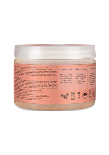 Shea Moisture Coconut & Hibiscus Aydınlatıcı El ve Vücut Peelingi