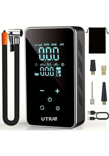 Fastbuy Kablosuz Araba Hava Pompası, Usb Şarjlı, Otomatik Tekerlek Pompası