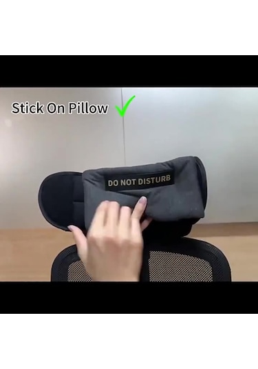 Wezone Siyah 360 Derece Destekli Seyahat Başlık Ve Göz Maskesi Seti Diğer