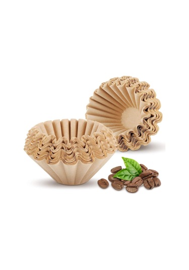 Ruicoo 1-4 Fincan Kahve Filtresi, Doğal Kahverengi Kağıt, Biyobozunur Ve Tek Kullanımlık 100 Adet Diğer