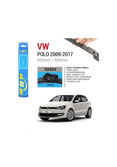 Volkswagen Polo Rbw Muz Silecek Takımı 2009-2017