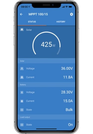 Victron SmartSolar MPPT 100/50 Solar Şarj Cihazı (Dahili Bluetooth)
