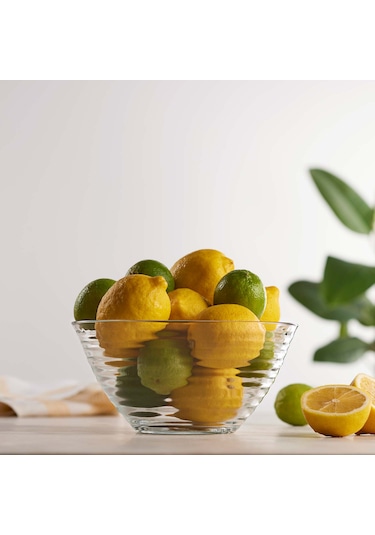 LAV Derin Cam Salata Kasesi Tekli Ekstra Büyük 2010 ml (Sunum Kasesi , Hazırlık Kasesi)