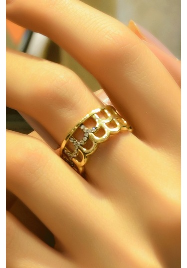 Taşlı Fantazi Yüzük 14 Ayar At05026