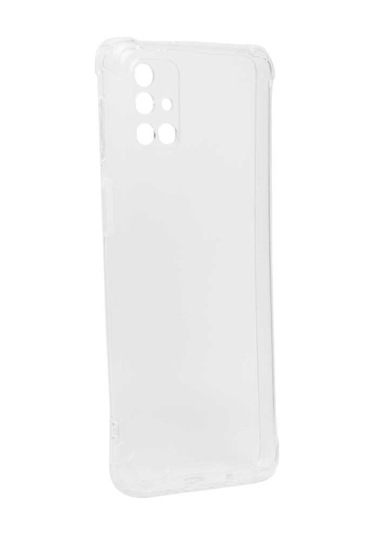 Galaxy M31S Kılıf Zore Kamera Korumalı Nitro Anti Shock Silikon Renksiz