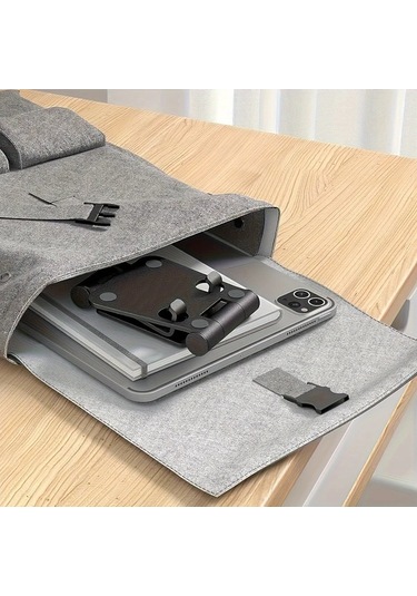 Xuweiwei Ayarlı Alüminyum Alşım Evrensel Mobil Cihaz Tutucu Gümüşi Dayanıklı Taşınabilir Gümüşi