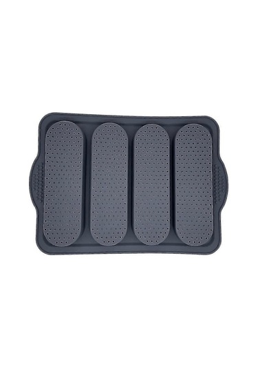 4 Paket Fransız Somun Kalıbı Silikon Gıda Pişirme Araçları Çok Renkli