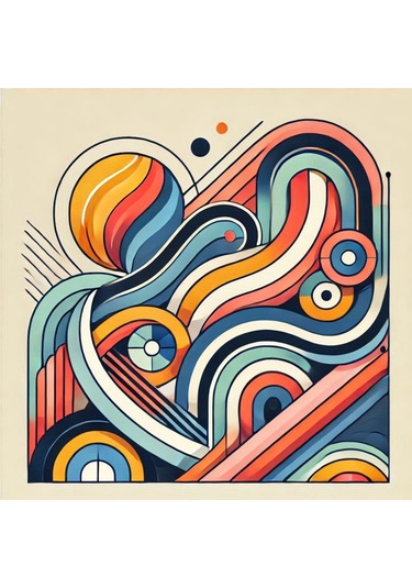 İskandinav Soyut Tablo Set Çerçevesiz 50x50cm Pvc Tablo 4'lü Set 014 Her Bir Tablo 50x50cm Büyüklüğündedir.