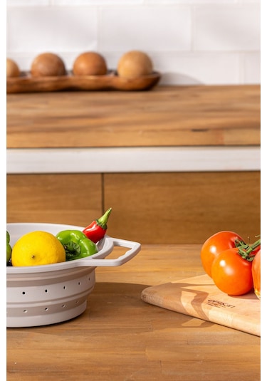 Emsan Soft Katlanabilir Orta Süzgeç Gri