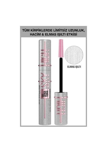 Maybelline New York Lash Sensational Sky High Space Diamond Elmas Işıltılı Maskara
