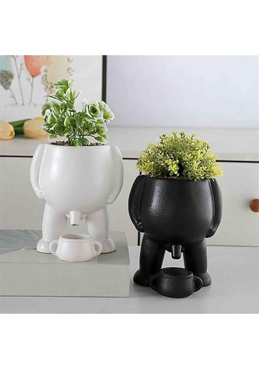 Komik İşeme Vazosu,yenilikçi İşeme Saksısı,idrar Saksısı Saksısı,drenajlı Sukulent Saksıları Saksıları,komik Saksısı