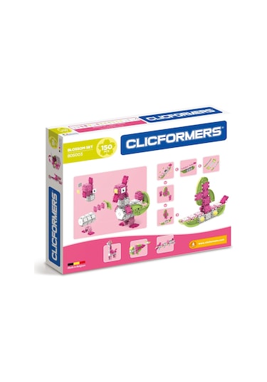Clicformers Blossom Set - 150 Parça
