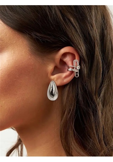 Kadın Vip Seri Su Damlası Model Küpe