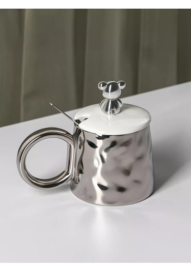Skyphos 300 Ml Seramik "ayı" Hediye Çay Ve Kahve Kupası 178990727 Beyaz