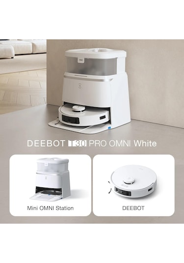 Ecovacs Deebot T30 Pro Akıllı Robot Süpürge ve Paspas