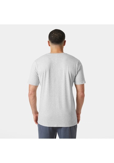 Helly Hansen Hh Tech Logo Erkek T-shirt-32440 Gri