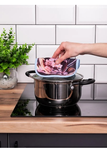 Arstex 2 Parçalı Mutfak Servo Seti 296186689 Açık Mavi