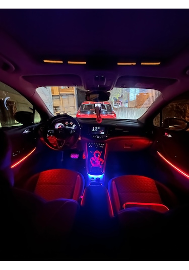 Opel Astra K Kapı Rgb Ambiyans Aydınlatma 128renk App Kontrolü