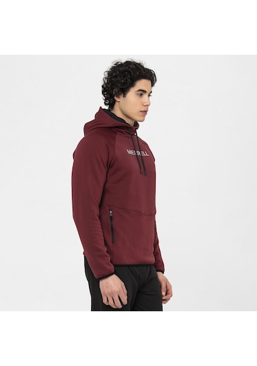 Merrell Search Erkek Sweatshirt Bordo