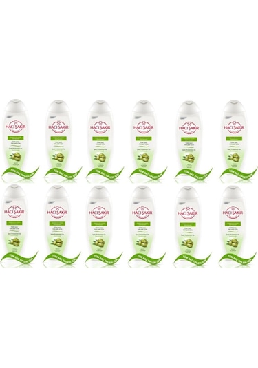 Hacı Şakir Zeytinyağlı Şampuan 12 x 500 ML