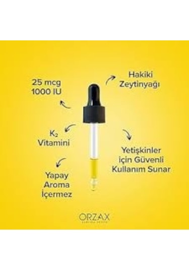Ocean D3K2 Damla Takviye Edici Gıda 20 ML