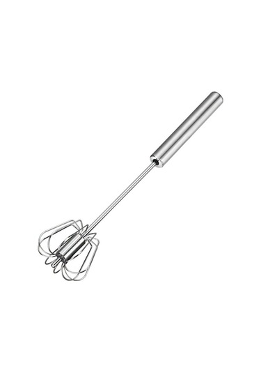 Yasammerkezi 12 Inç Kırmızı Stil 304 Paslanmaz Çelik Yumurta Çırpma Yarı Otomatik Yumurta Çırpıcı Manue Ahşap