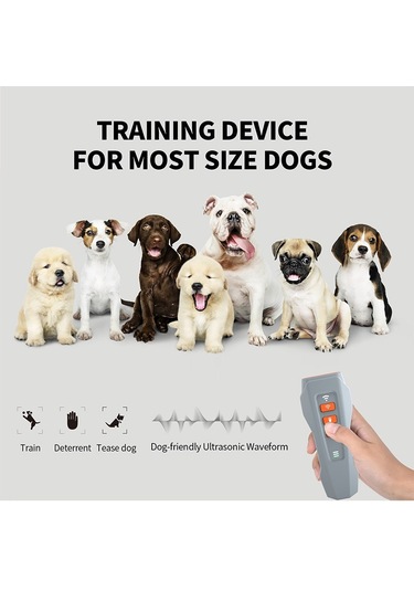 Lichen Ultrasonik Köpek Eğitmeni, Yüksek Güçlü, Taşınabilir Bark