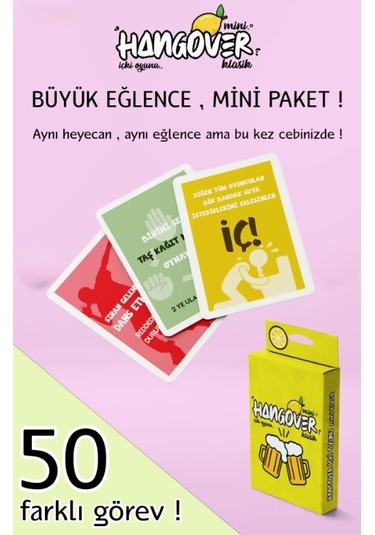Mini Hangover Klasik İçki Oyunu