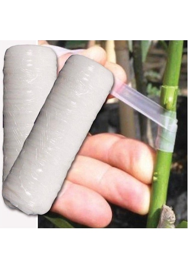 Veta Aşı Bandı Bitki Meyve Rulo Aşılama Bağı Silikonlu 200