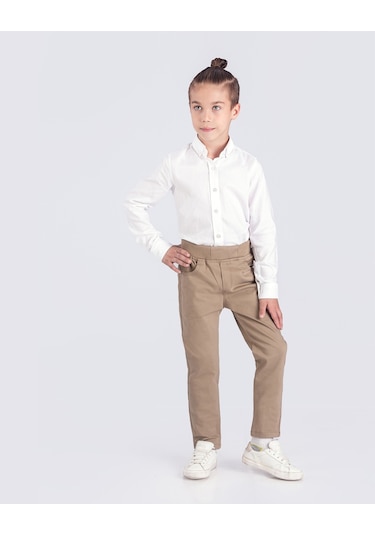 Modaplaza Erkek Çocuk Pantolon 8431- Camel C23MŞHN8431PNTCAMEL Camel
