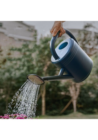 Shineyee 8l Kapasiteli Plastik Bahçe Sulama Kuşağı - Uzun Damla, Gelişmiş Şişme Başlığı Ve Kalın Gövde İle Ev Ve Bahçe Bitkileri İçin Mavi