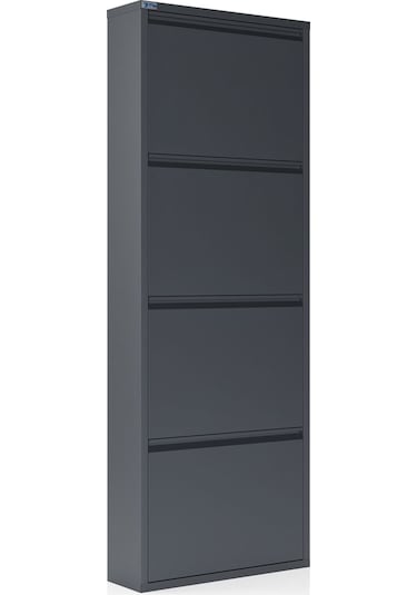 Ceha 4'lü Metal Ayakkabılık - Antrasit K.AYK-4 /AB7024