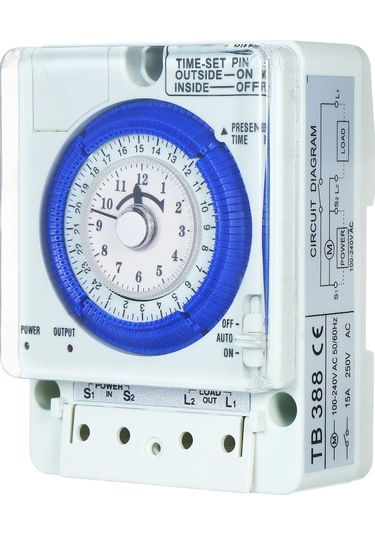 Dofolink Mekanik Zamanlayıcı Tb388 - 15 Dakika Minimum Ayar, 24 Saat Döngü, Akıllı Cihaz Kontrolü, Pil İle Teslim