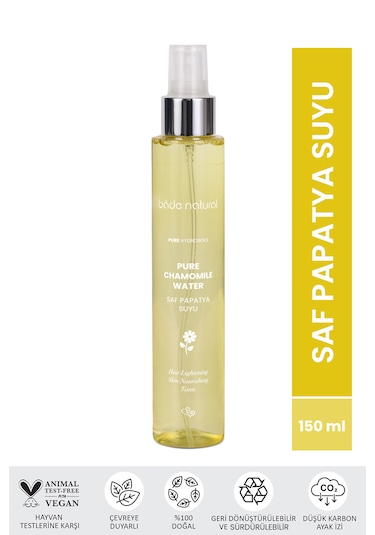 Papatya Suyu Saç Toniği %100 Doğal Ve Saf 150 Ml