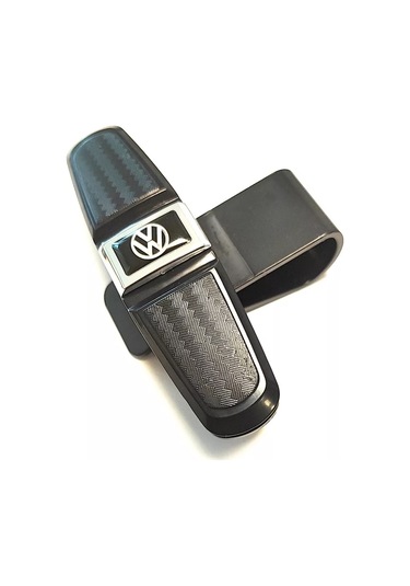 Power Resulting Vw Güneşliğinde Araç İçin Gözlük Tutucu 174448195 Siyah