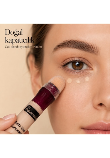 The Voguemaxima Luméa Sünger Uçlu Likit Kapatıcı 03 Brightener 8 Ml