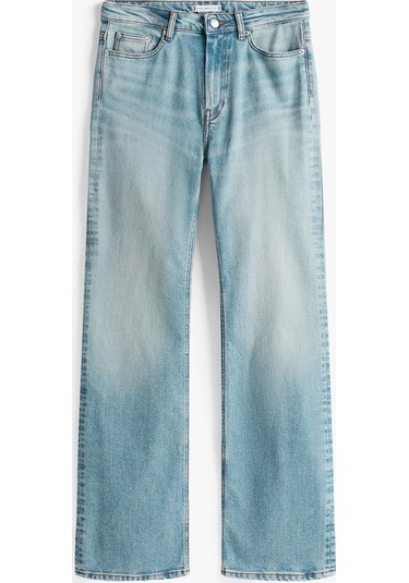 Tommy Hilfiger Lex Denim İspanyol Paça Kadın Jeans Ww0ww456821a4 Mavi