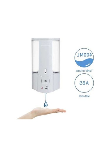 Bloomnest Lebıhmurah Bf822 Eıtgzwas 2020 400ml Temassız Köpüren El Sabunluk Dispenser Banyo/mutfak Duvara Monte Beyaz