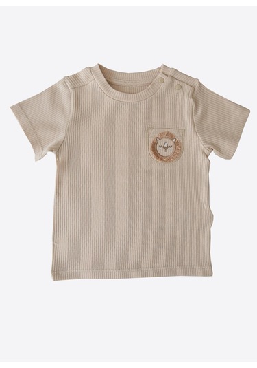 Organik Lion Head 2'li Takım Bej Bej