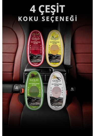 Oto Temizleme Ve Parlatma Süngeri Antistatik, Toz Tutmaz Çam