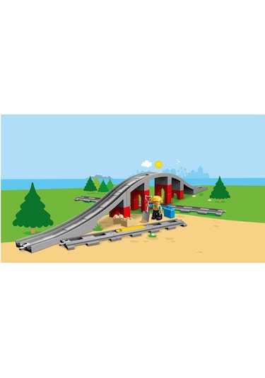 LEGO® Duplo 10872 Town Tren Köprüsü ve Rayları 26 Parça